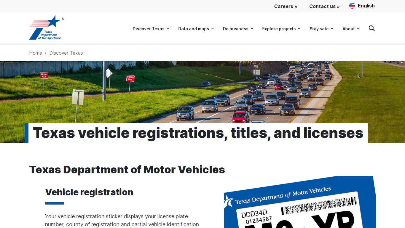 Vehicle Registrations, Titles, and Licenses - Texas Department of ...